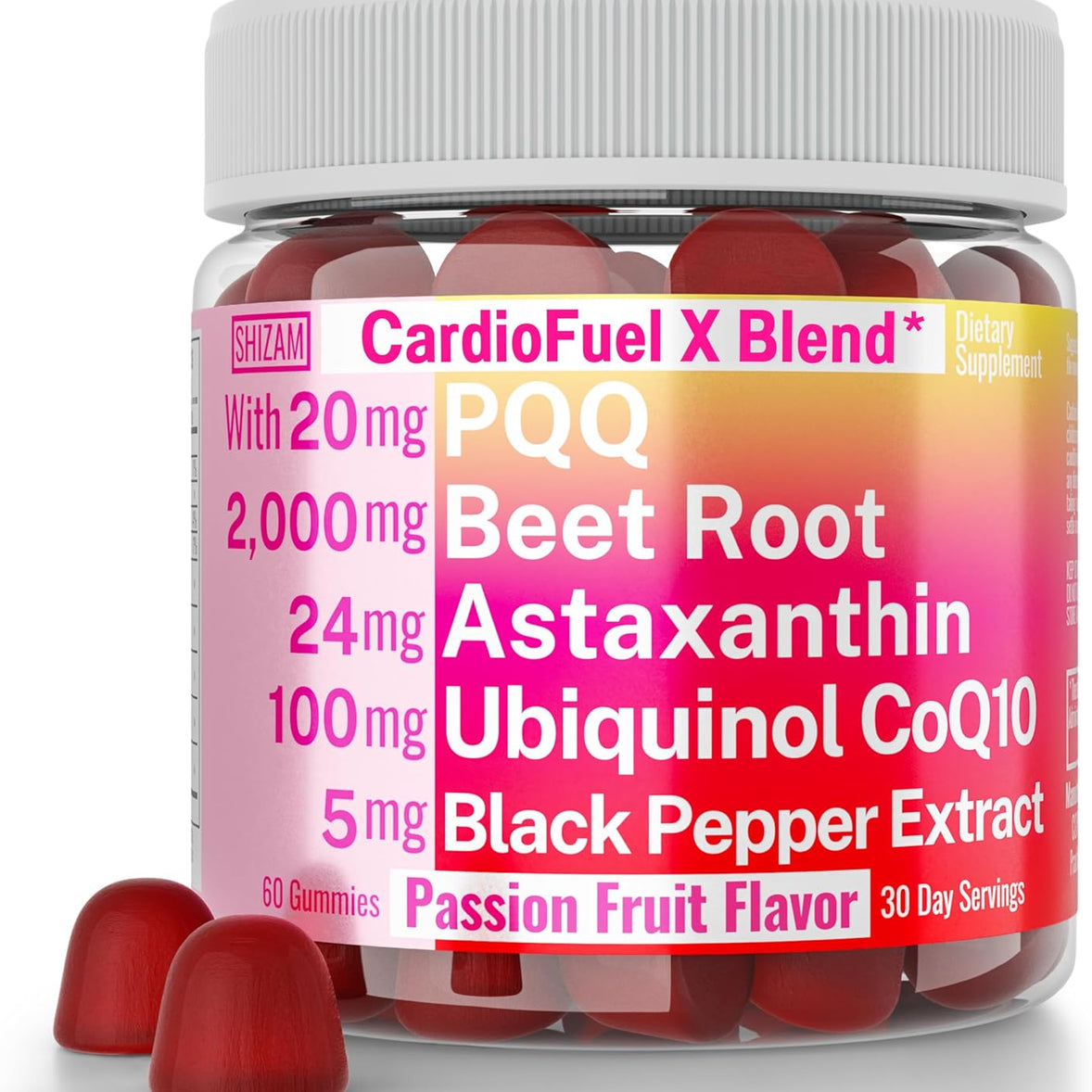 UBIQUINOL Q10 COMPLEX 2149 MG 60 GOMITAS VEGANO SHIZAM